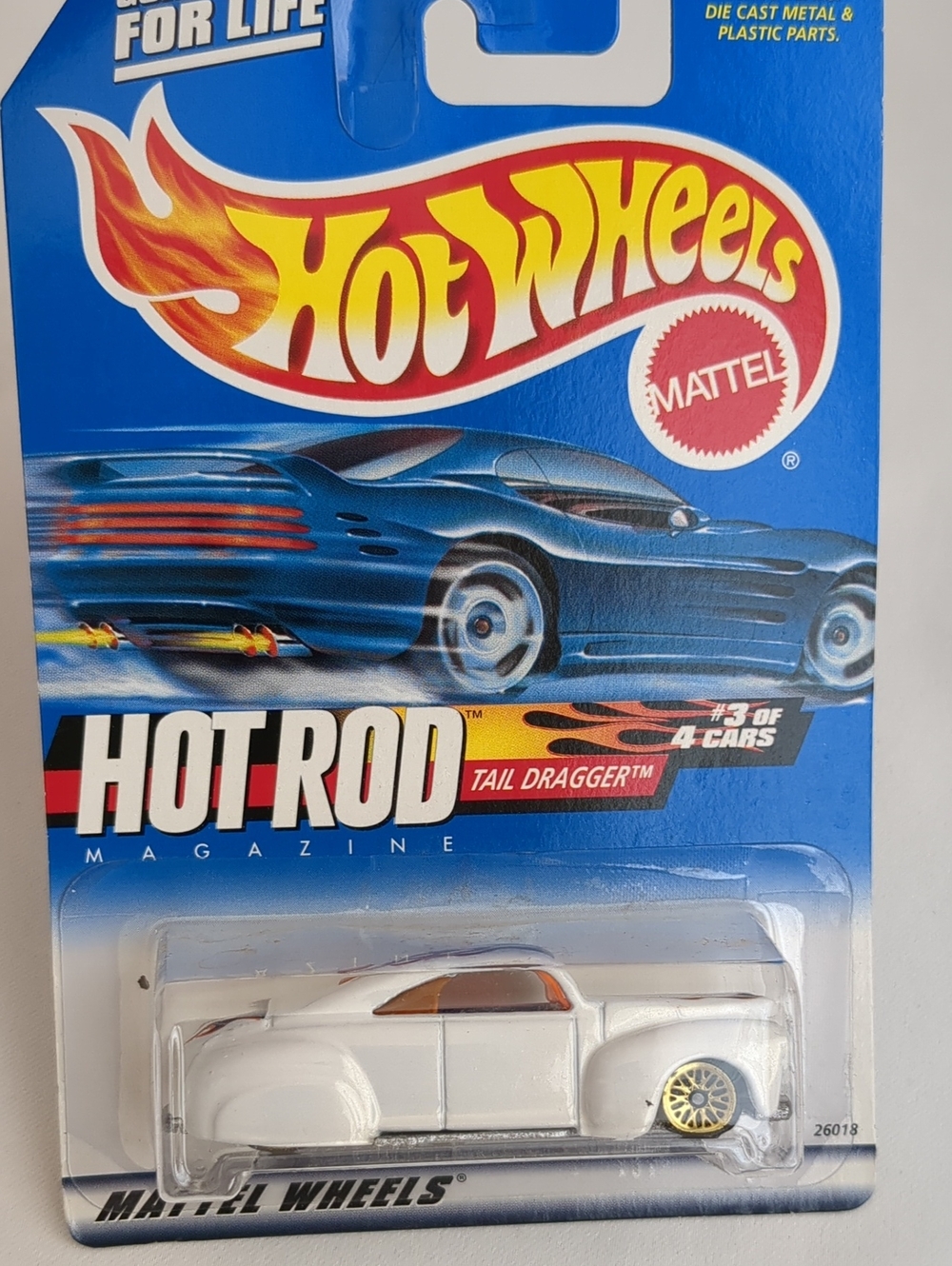 Hot Wheels Hot Rod Magazine Tail Dagger #3/4 Collect #007